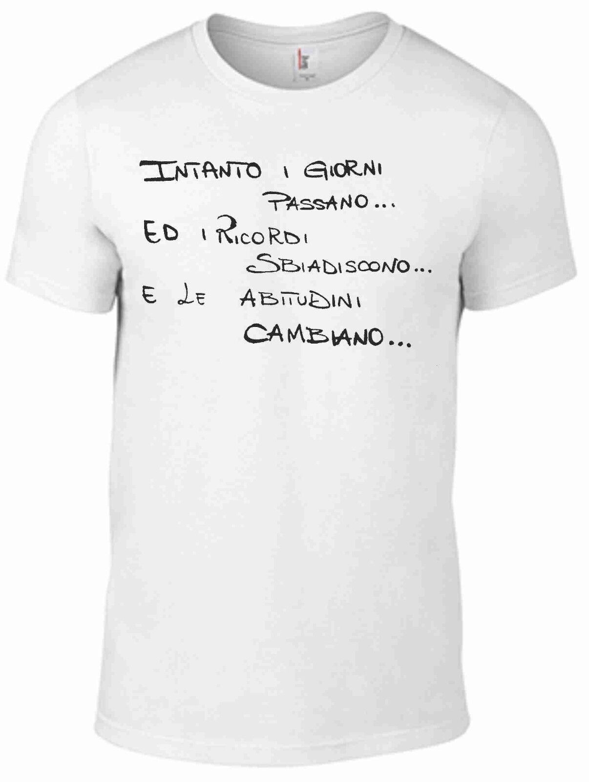 MAGLIETTA DA UOMO 100% COTONE BIANCO E COTONE FIAMMATO: ROSSI20