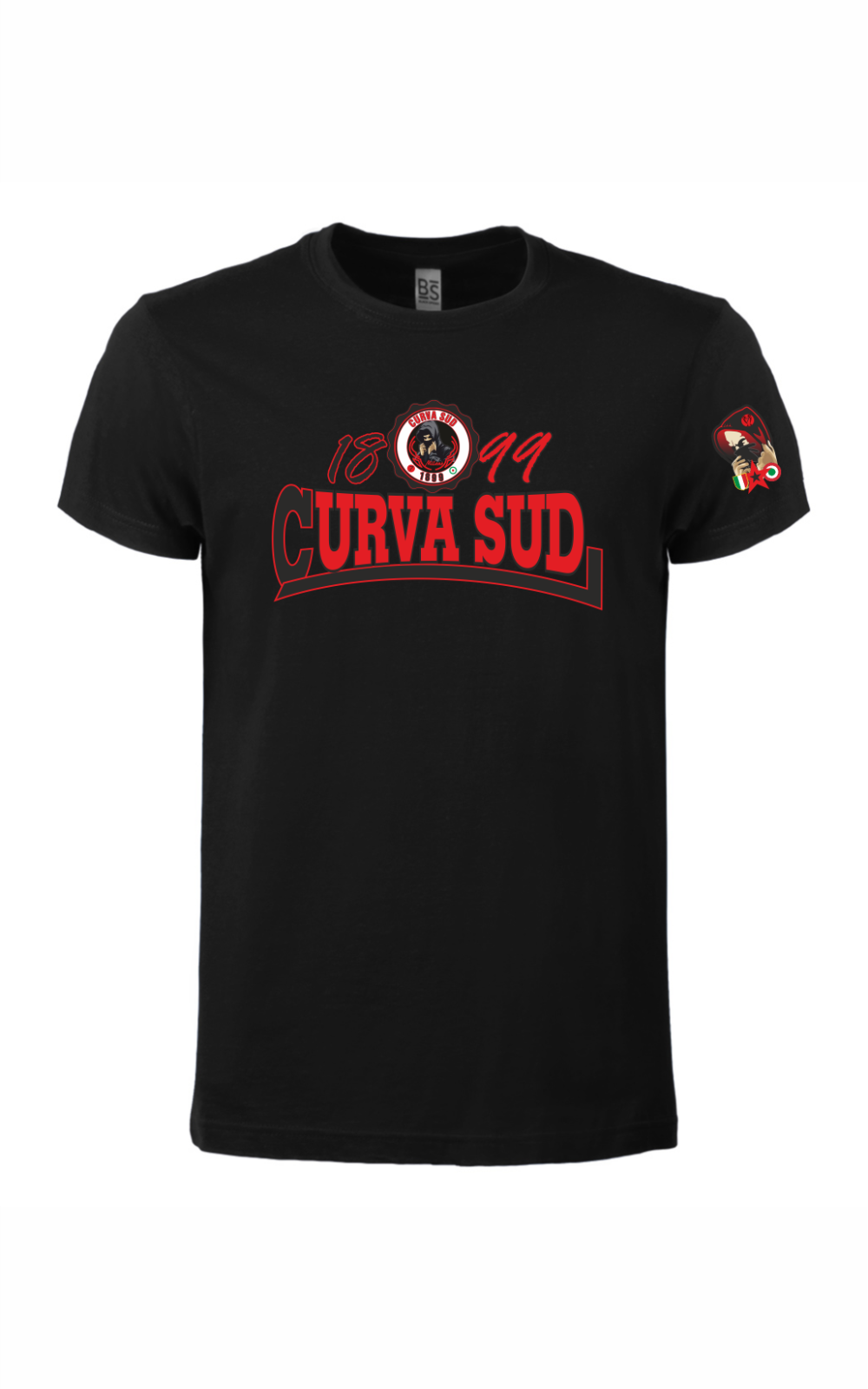 Maglietta unisex manica corta Curva sud ultras