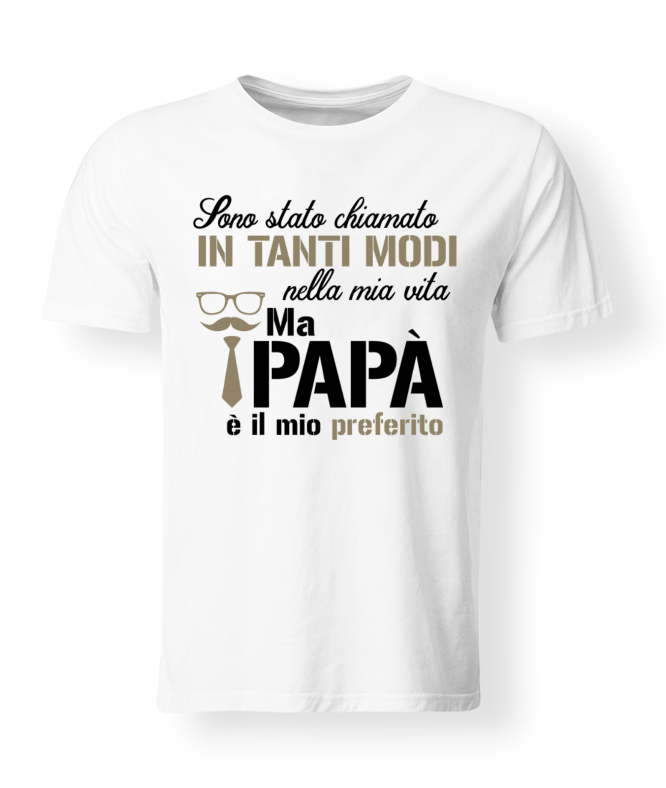 MAGLIETTA  IDEA REGALO PER LA FESTA DEL PAPA': TANTI MODI