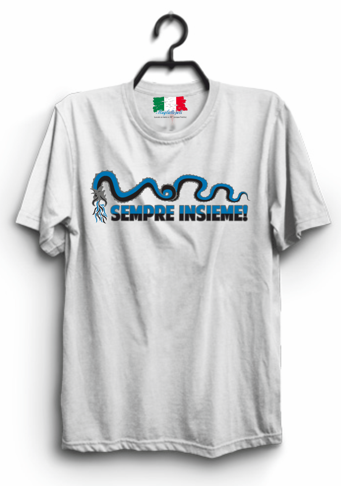 MAGLIETTA UOMO/DONNA MADE IN ITALY PER IL TIFOSO DI CALCIO: SEMPRE
