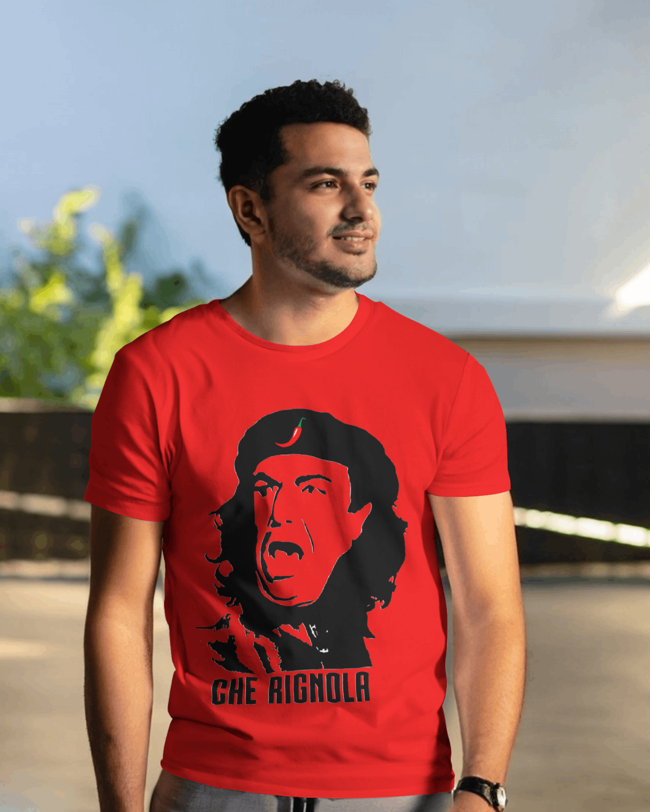Raccolta di magliette  unisex rosse  Che..Rignola