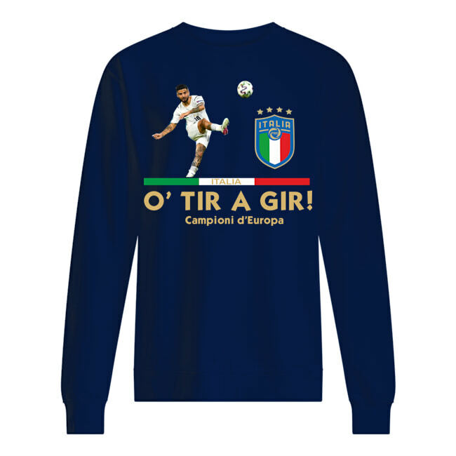 Felpa paricollo unisex con stampa: O tir a gir