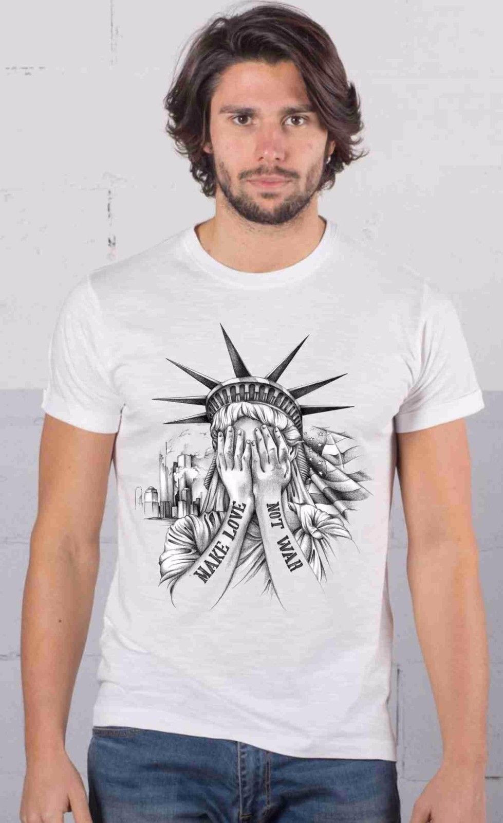 MAGLIETTA MADE IN ITALY FIAMMATO: MAKE LOVE