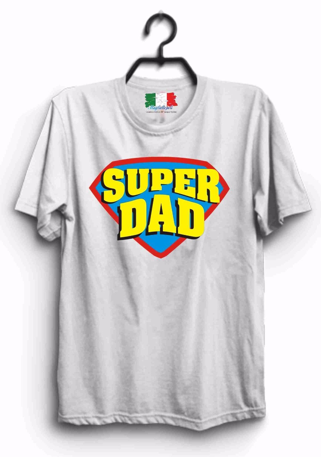 MAGLIETTA MADE IN ITALY IDEA REGALO PER LA FESTA DEL PAPA':  dad