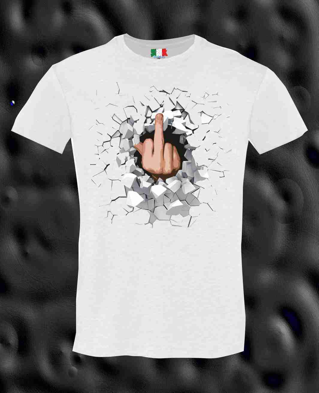 MAGLIETTA MADE IN ITALY PEZZO UNICO REALIZZATO ARTIGIANALMENTE: FOR YOU