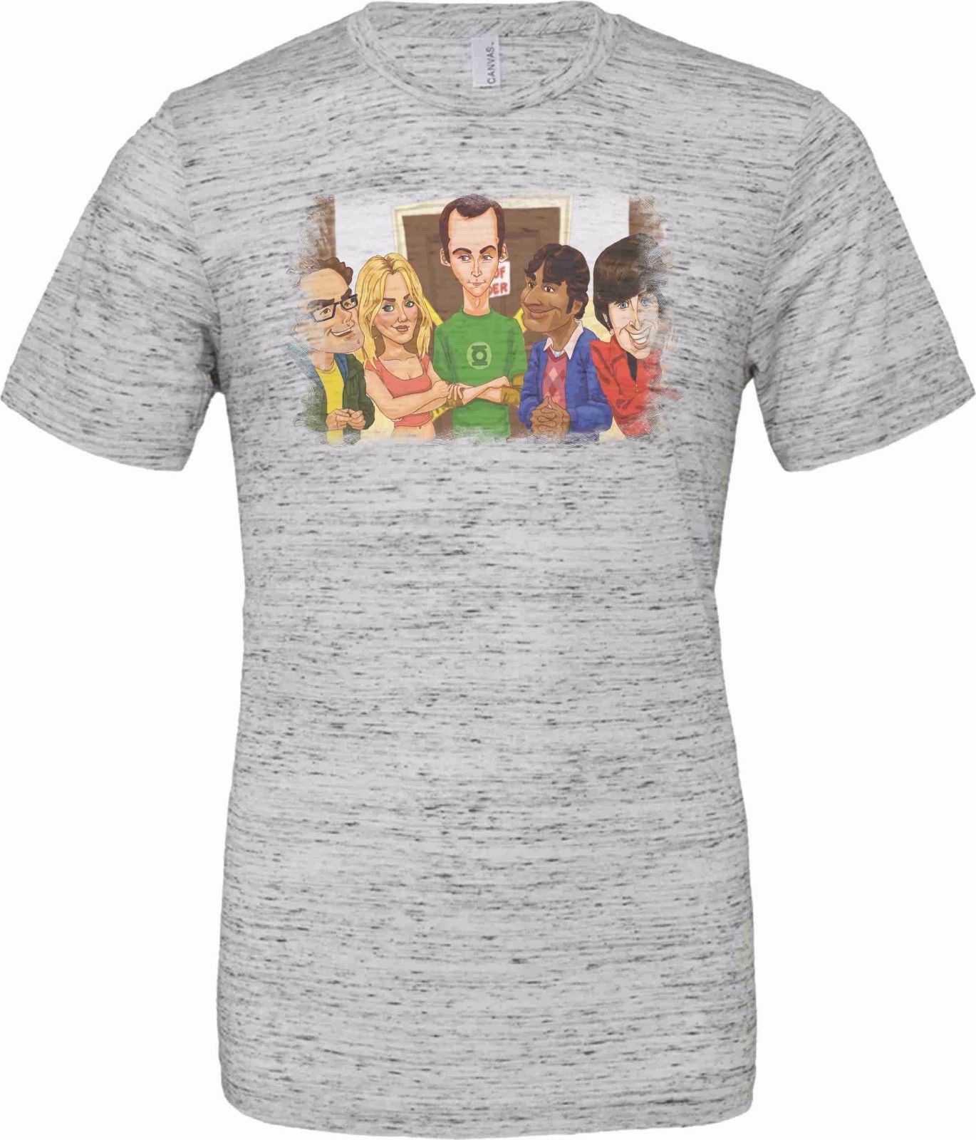 T-shirt unisex Poly-Cotton EFFETTO MARMO con stampa NER titolo: FUMETTO1