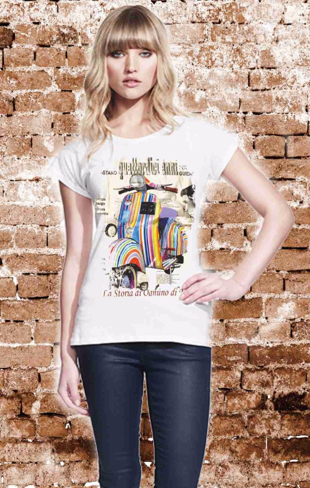 MAGLIETTA MADE IN ITALY PEZZO UNICO REALIZZATO ARTIGIANALMENTE -  MOTO