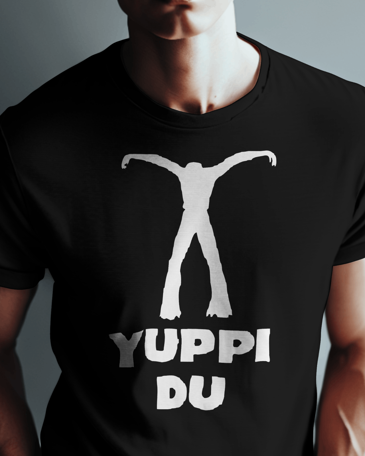 MagliettaVari coloriunisex vari colori con stampa Yuppi