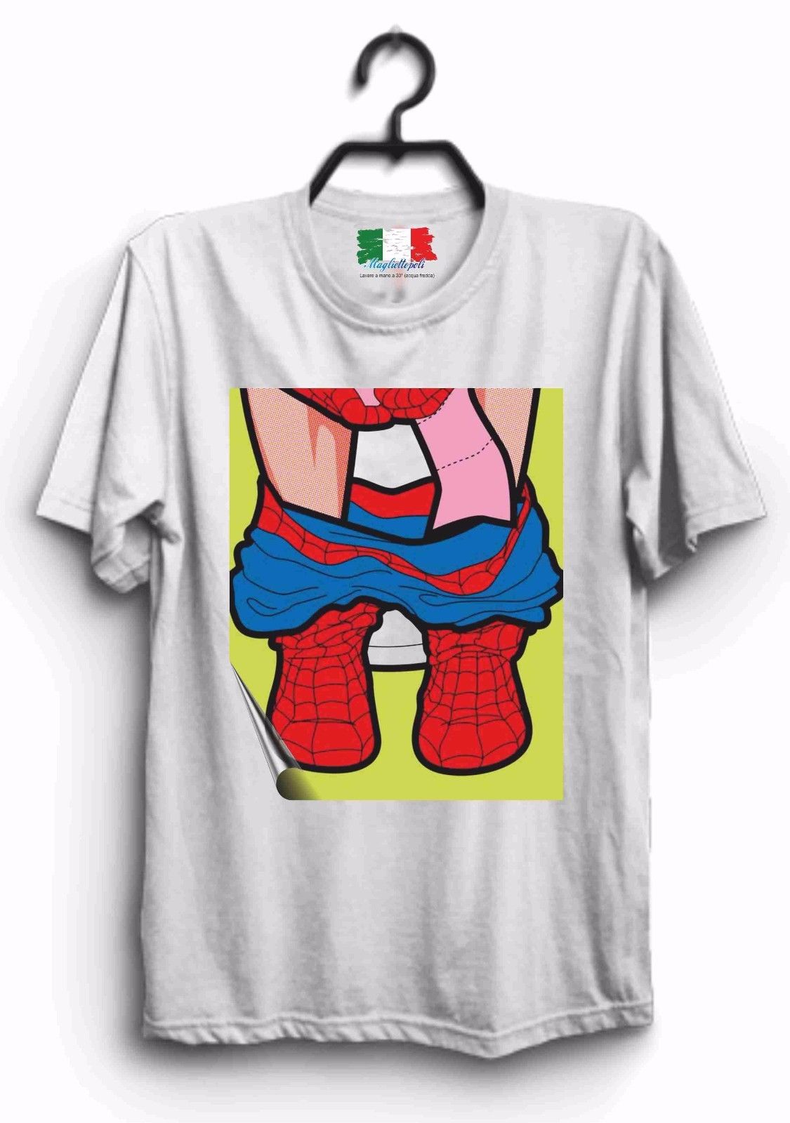 MAGLIETTA IN 100% COTONE UOMO/DONNA NERD: RAGNO