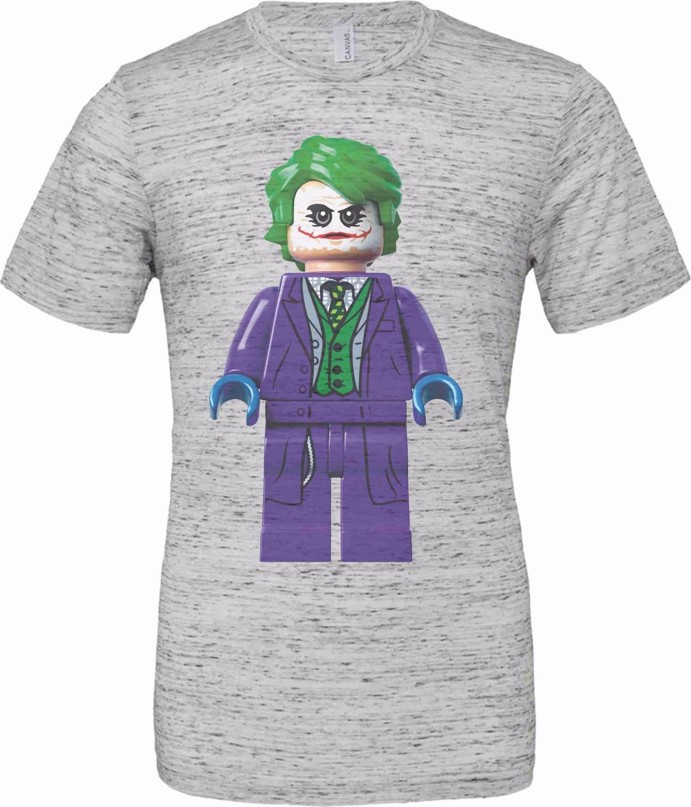 T-shirt unisex Poly-Cotton EFFETTO MARMO con stampa NER titolo: JOKS