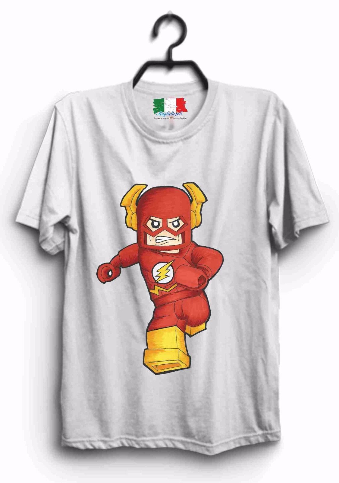 MAGLIETTA IN 100% COTONE UOMO/DONNA NERD: FLASH BIS