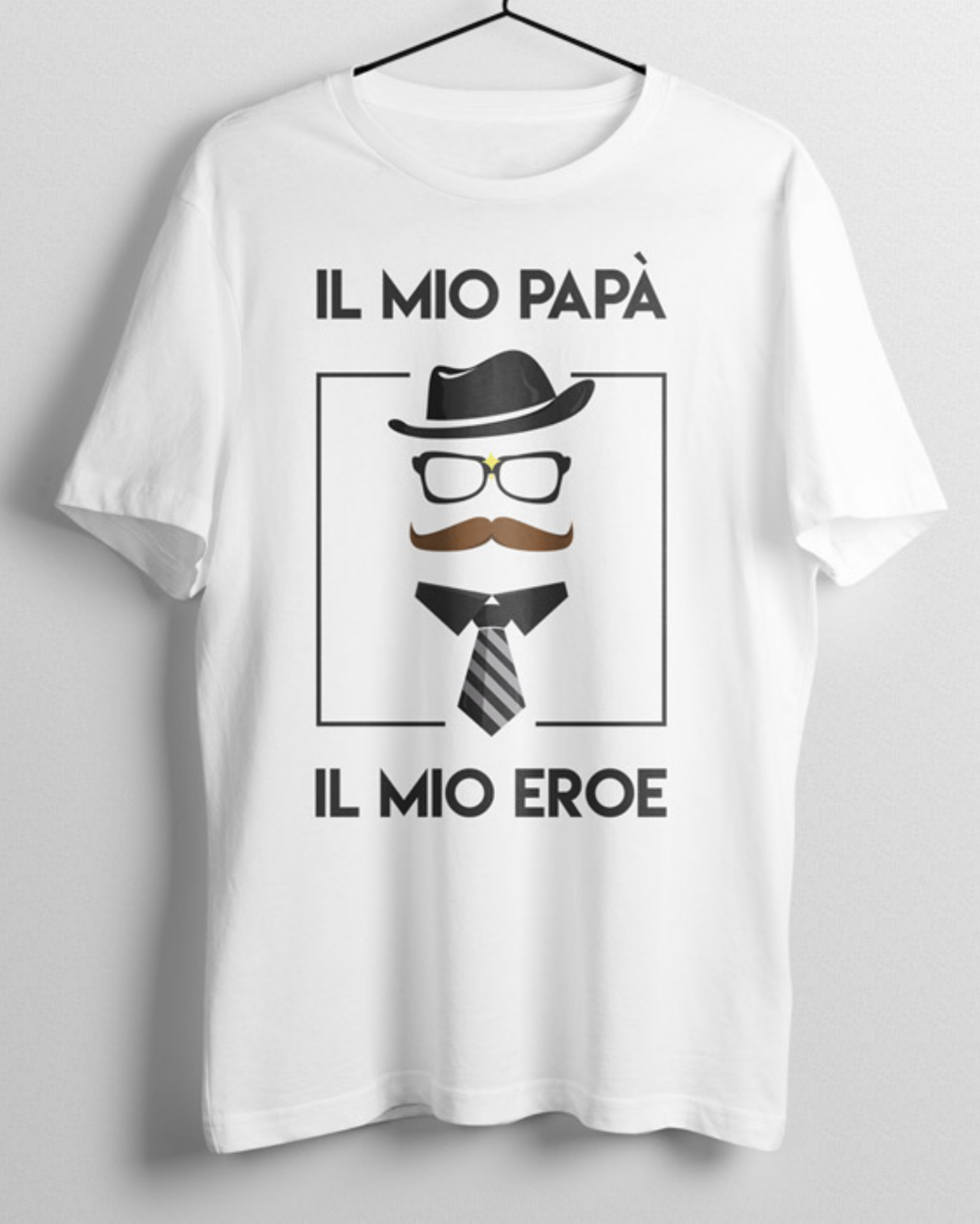 MAGLIETTA  IDEA REGALO PER LA FESTA DEL PAPA': VINTAGE
