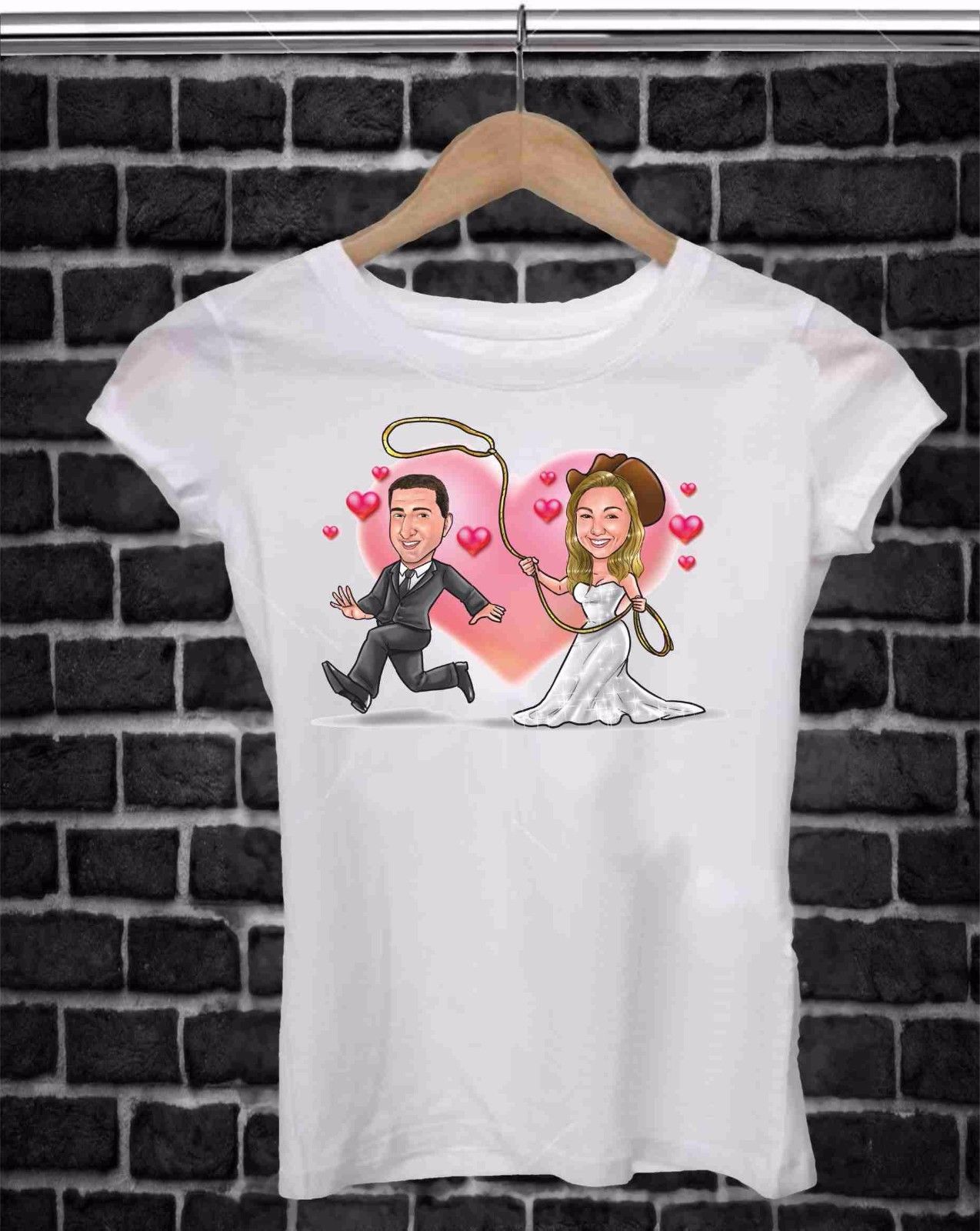 MAGLIETTA IN 100% COTONE UOMO/DONNA PER MATRIMONI: PRESO