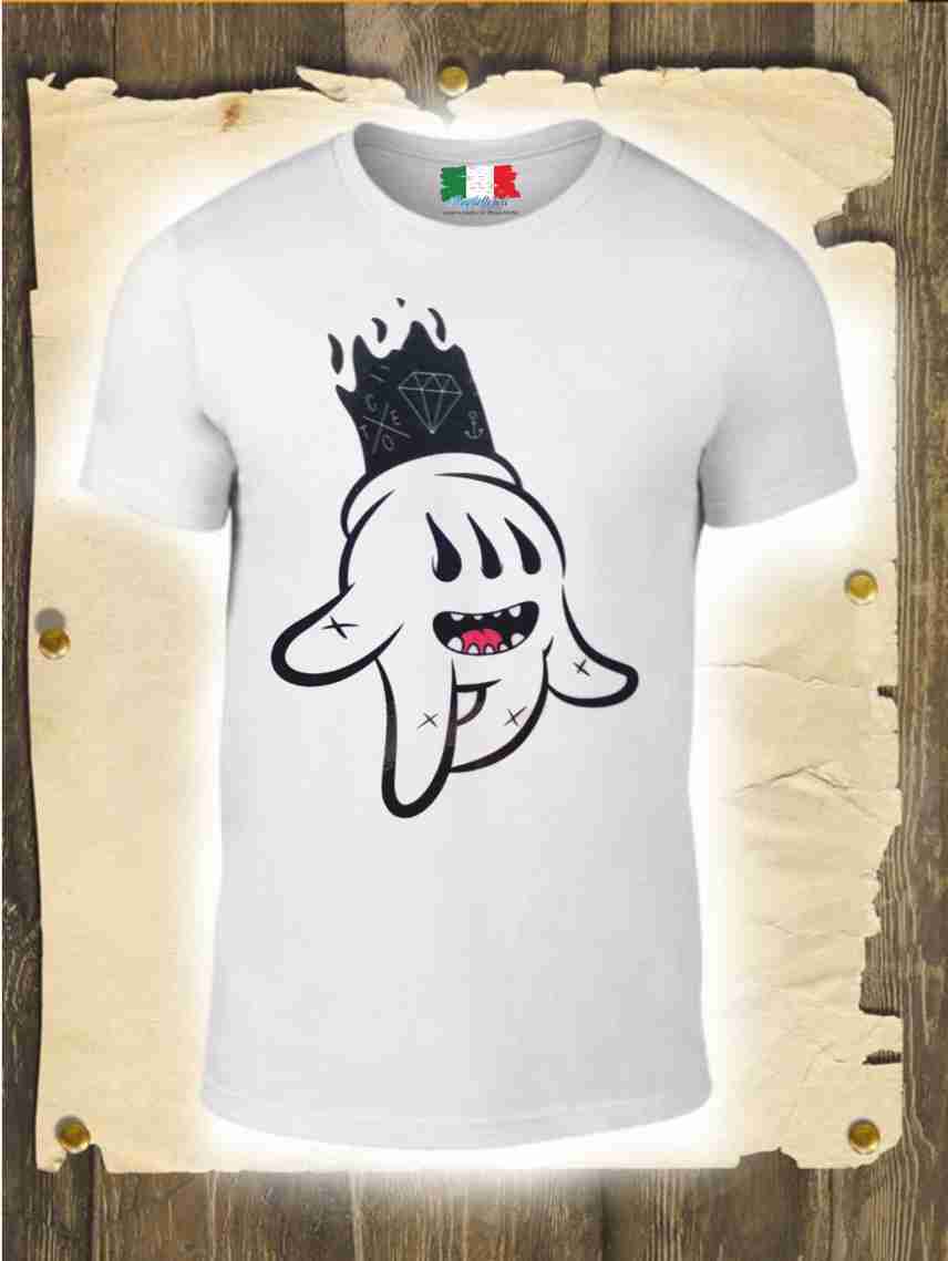 MAGLIETTA MADE IN ITALY PEZZO UNICO REALIZZATO ARTIGIANALMENTE:OK 2