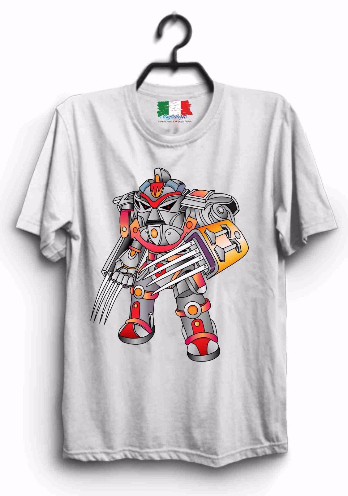 MAGLIETTA IN 100% COTONE UOMO/DONNA NERD: ANDROID WAR13