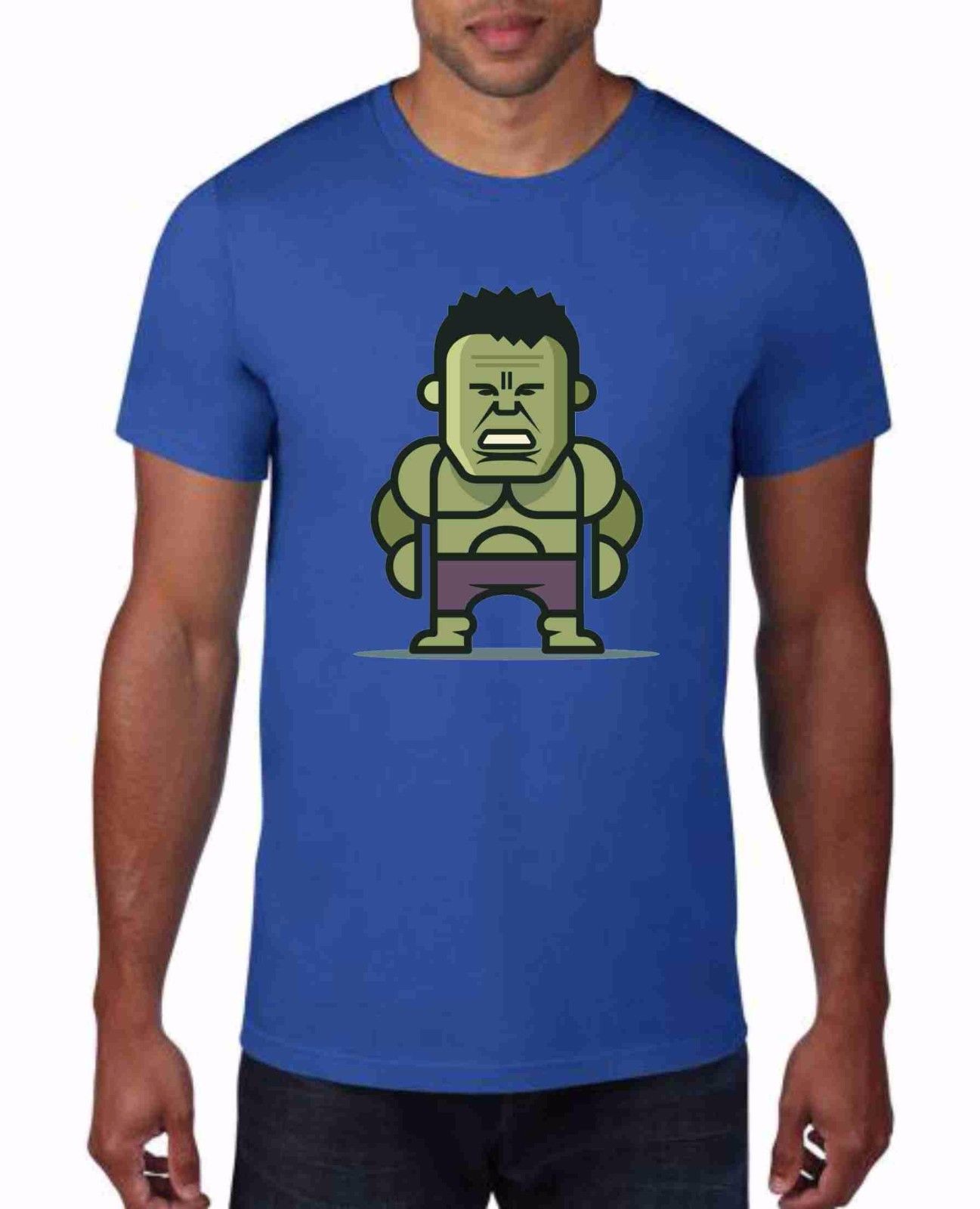 MAGLIETTA IN 100% COTONE UOMO/DONNA NERD ROYAL: HULKS