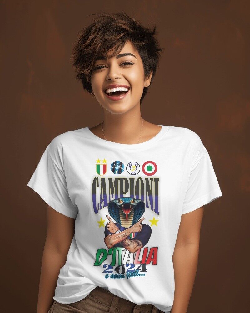 Maglietta Manica Corta celebrativa per i Campioni ditalia 2024