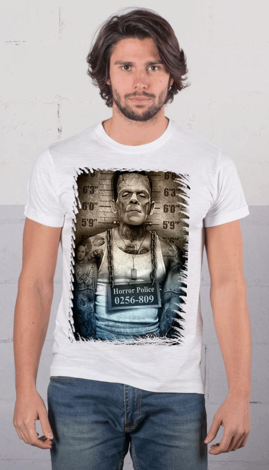 MAGLIETTE FIAMMATE MADE IN ITALY:  HORROR