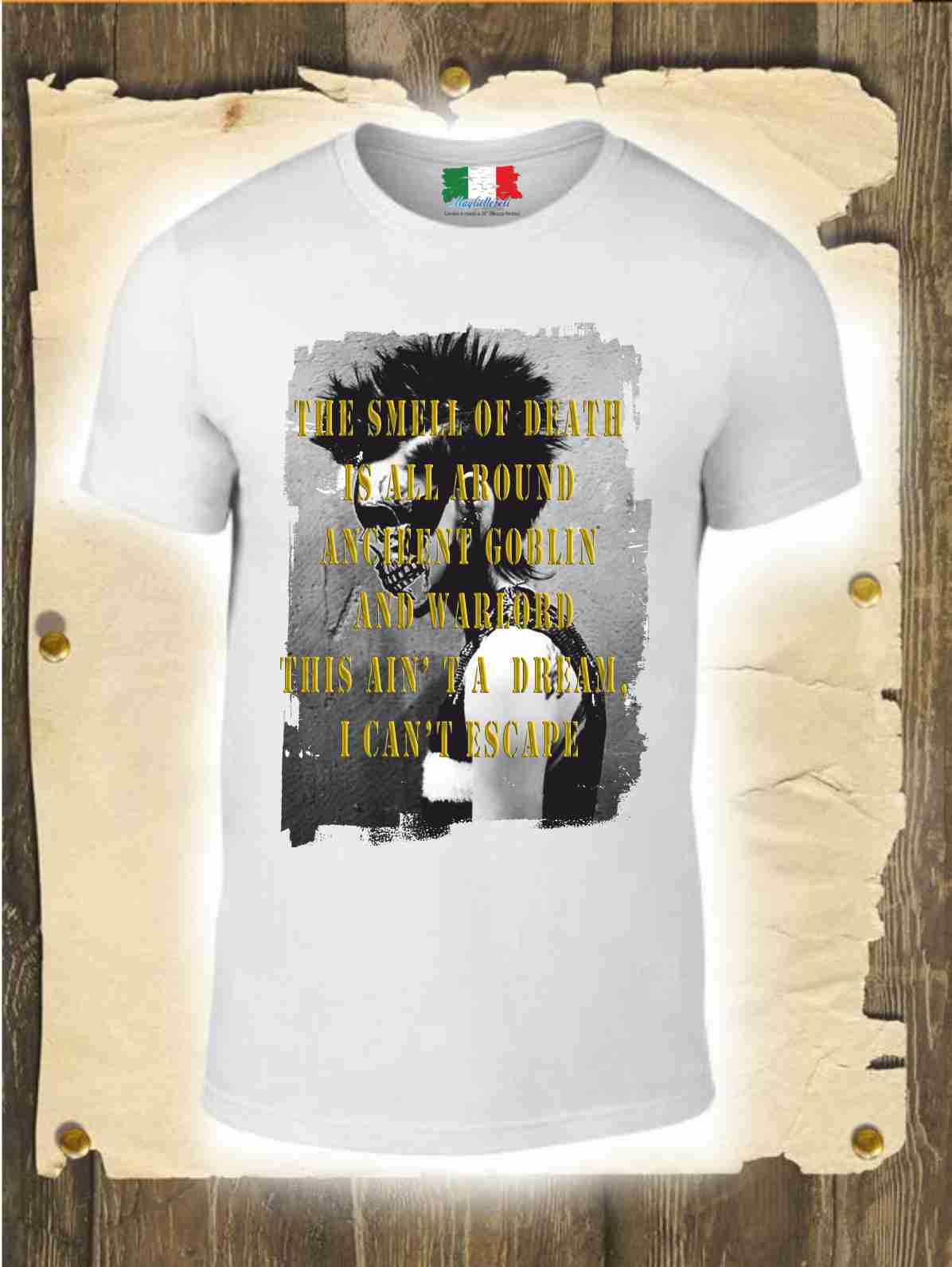 MAGLIETTA MADE IN ITALY PEZZO UNICO REALIZZATO ARTIGIANALMENTE:NEW