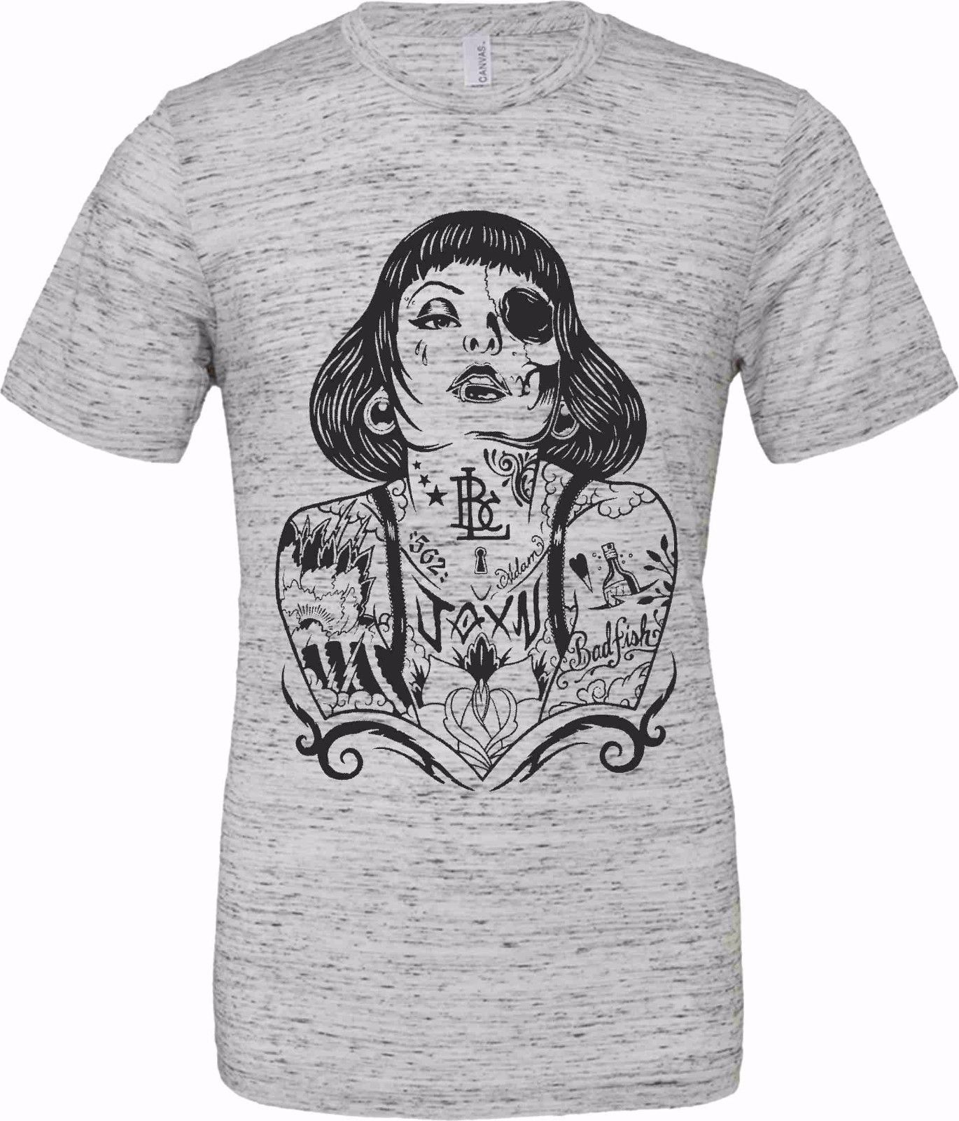 T-shirt unisex Poly-Cotton EFFETTO MARMO con stampa titolo: LBC