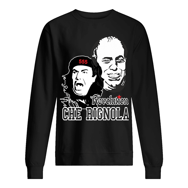Felpa paricollo unisex con stampa Puglia Trash che rignola