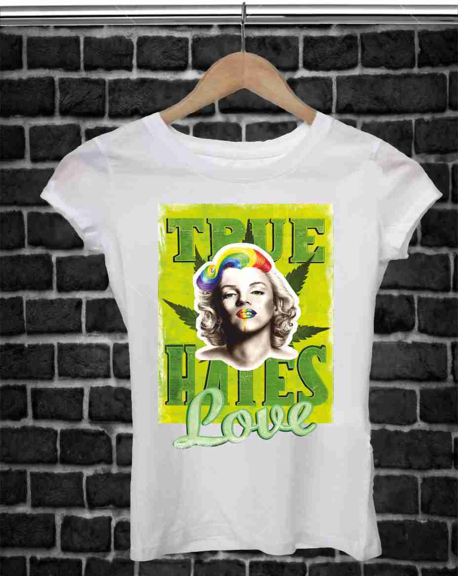 MAGLIETTA MADE IN ITALY PEZZO UNICO REALIZZATO ARTIGIANALMENTE -  TRUE LIE