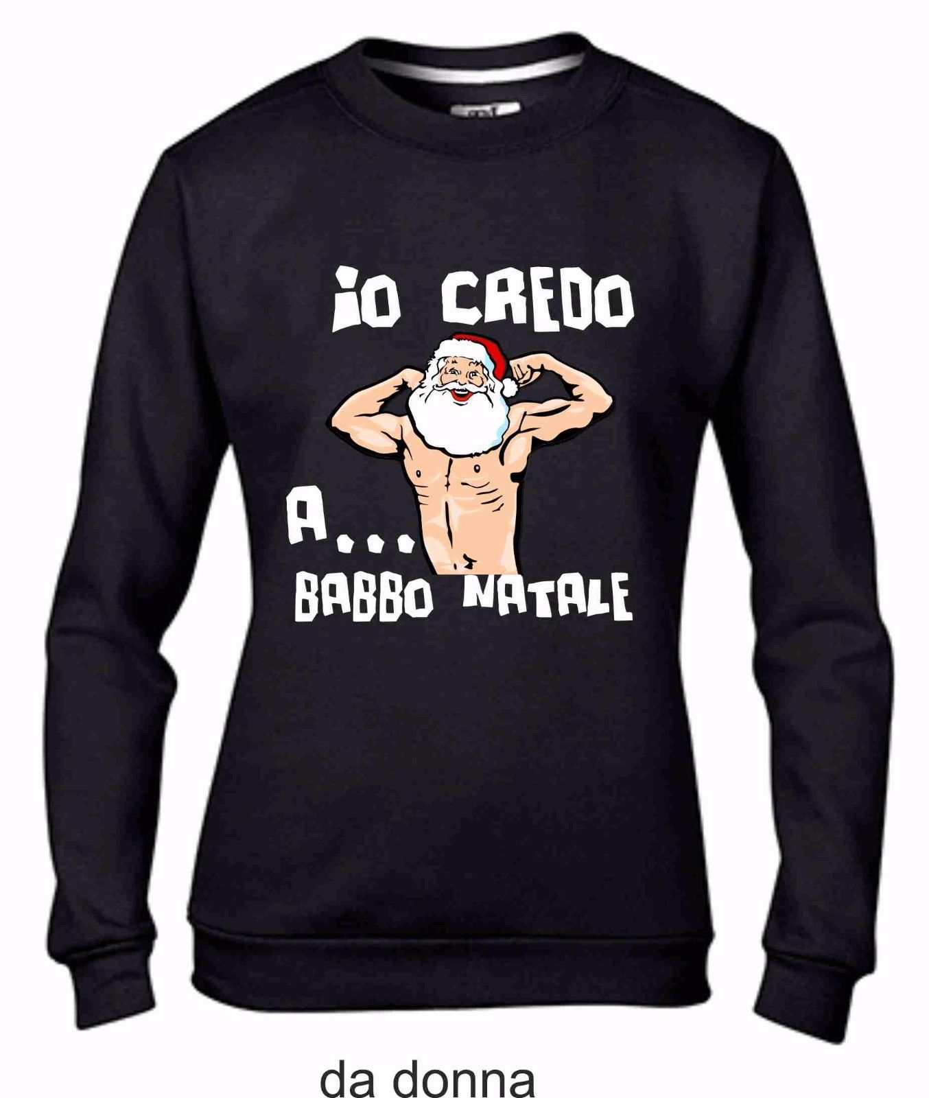Felpa da girocollo Fashion DA DONNA CON STAMPA: CREDO
