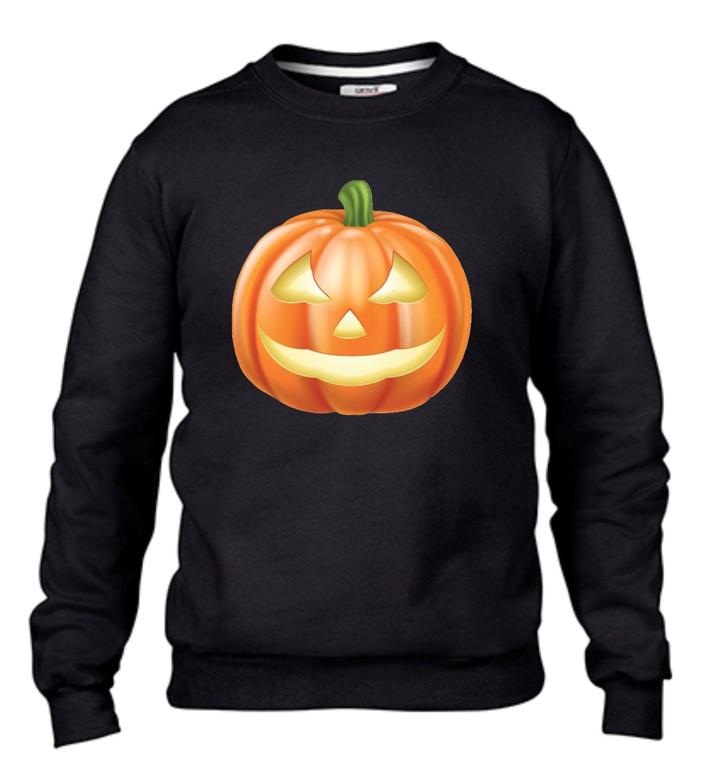 FELPA DA UOMO- DONNA FASHION GIROCOLLO CON STAMPA ZUCCA