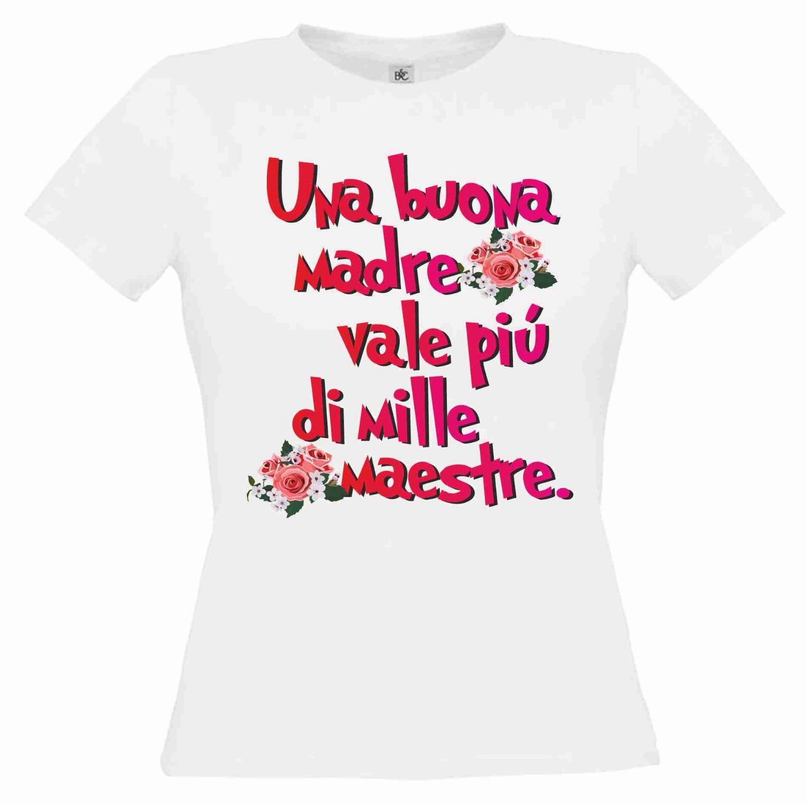 REGALA UNA MAGLIETTA PER LA FESTA DELLA MAMMA CON STAMPA; 1000
