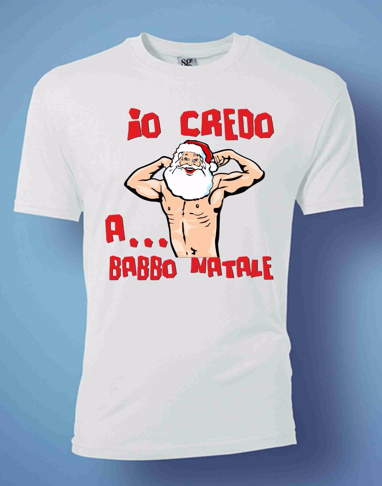 MAGLIETTA BIMBO/A PER NATALE: IO CI CREDO
