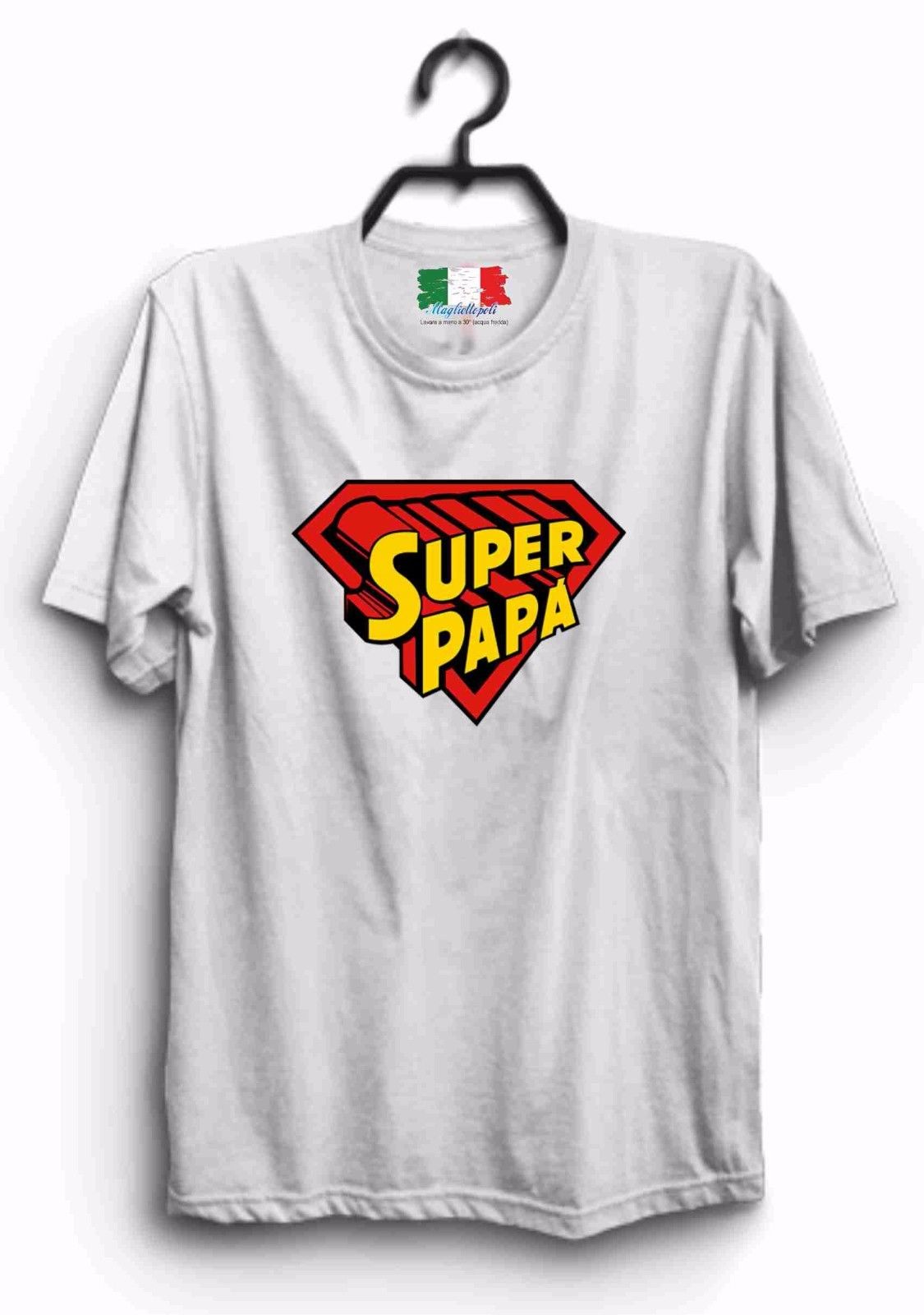MAGLIETTA MADE IN ITALY IDEA REGALO PER LA FESTA DEL PAPA': superissi