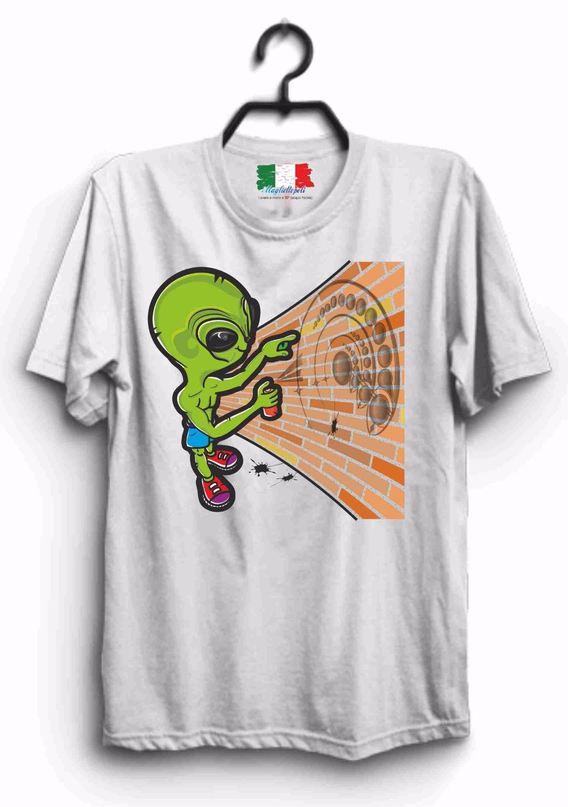 MAGLIETTA IN 100% COTONE UOMO/DONNA NERD: ET