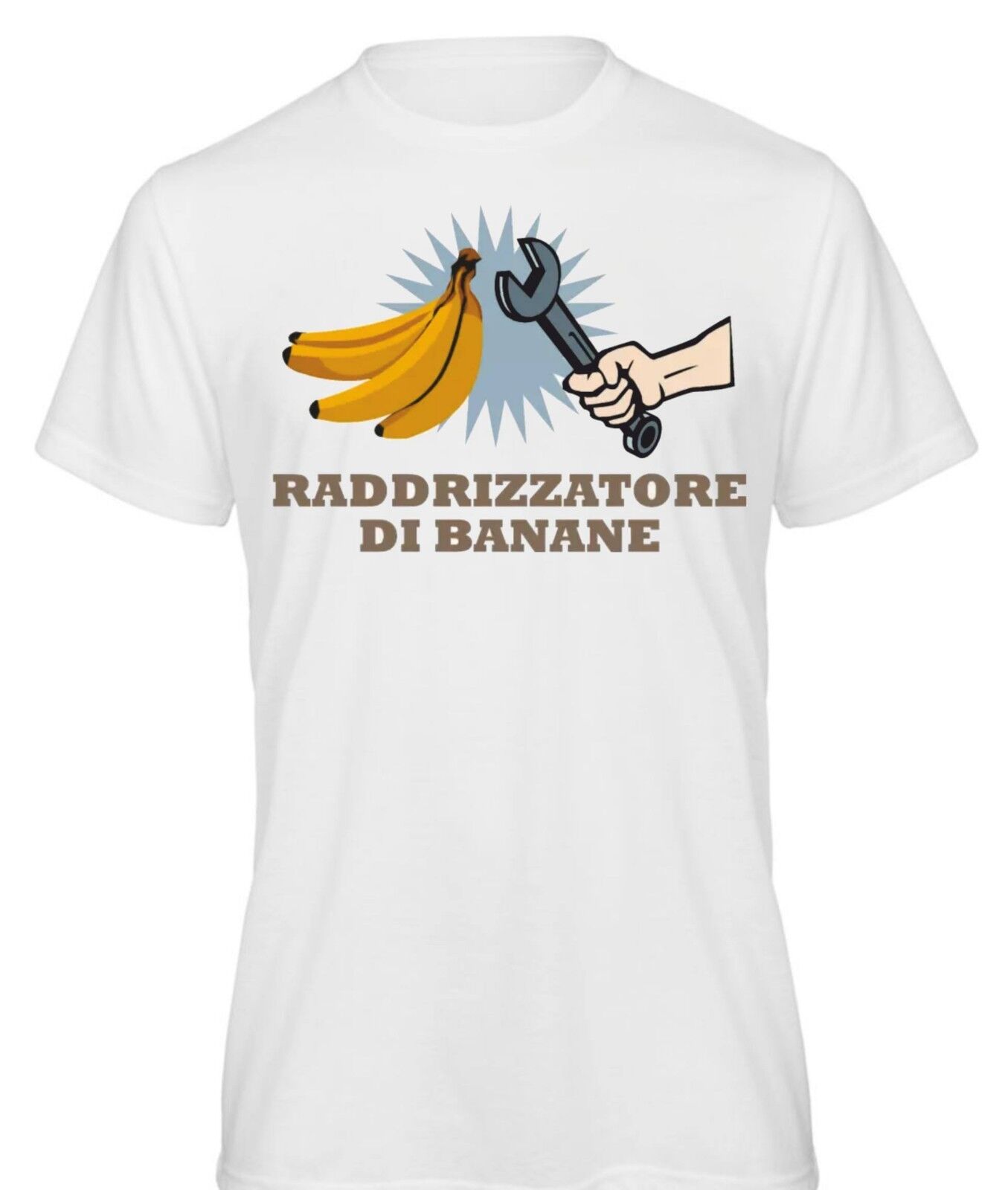 MAGLIETTA UOMO/DONNA MADE IN ITALY STAMPA: RADDRIZZATORE