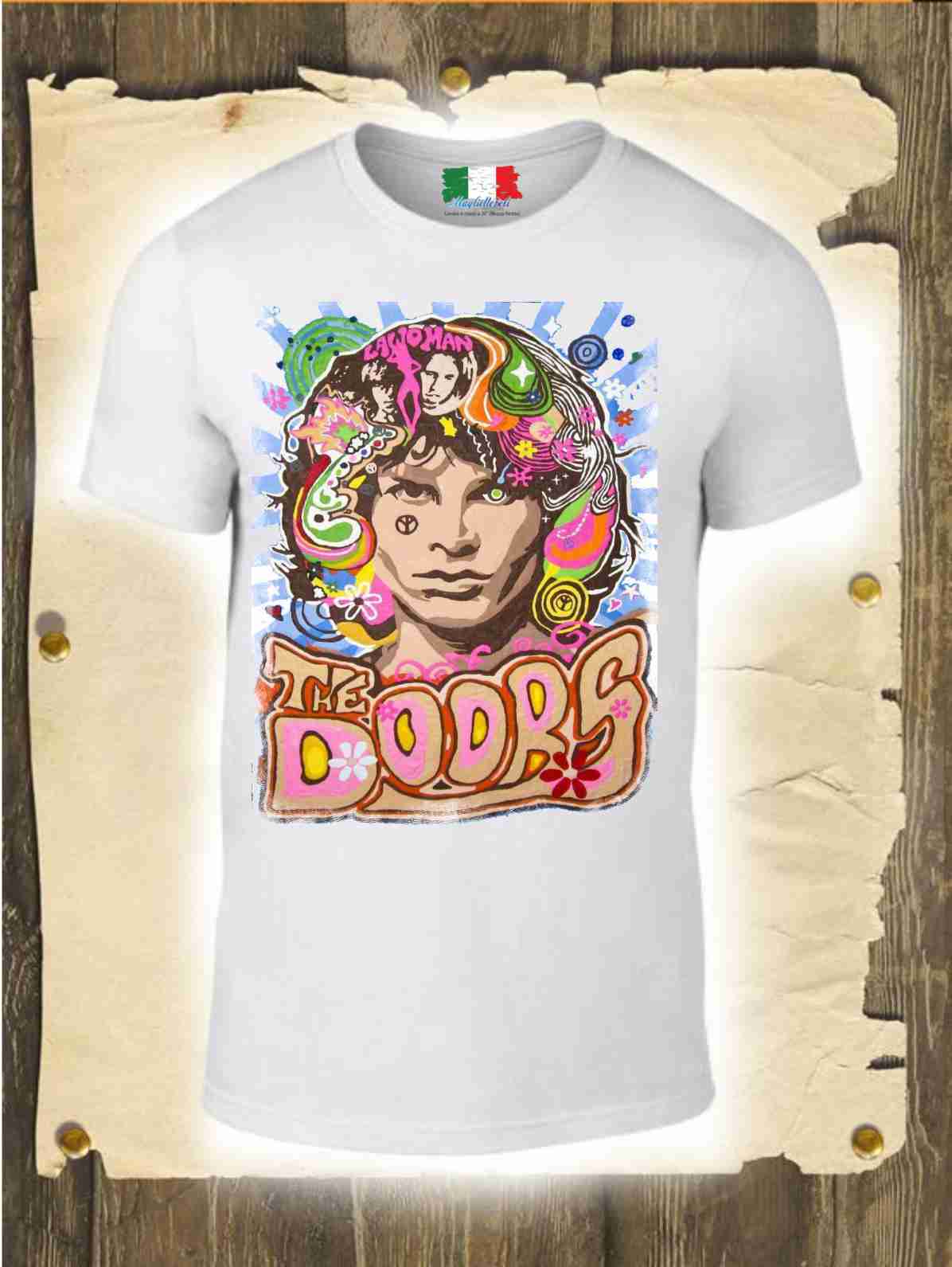 MAGLIETTA MADE IN ITALY PEZZO UNICO REALIZZATO ARTIGIANALMENTE:FAMOUS