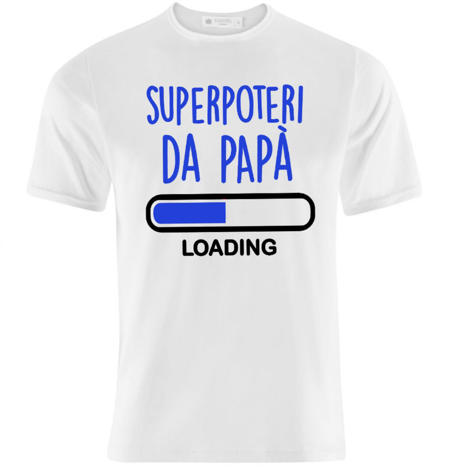 MAGLIETTA  IDEA REGALO PER LA FESTA DEL PAPA': SUPER POTERI