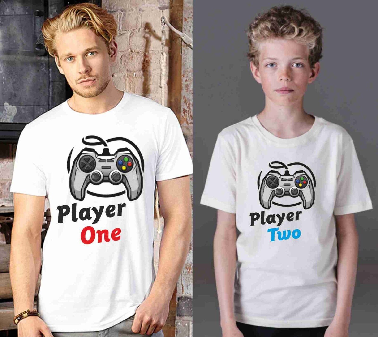 KIT DUE MAGLIETTE - PADRE E FIGLIO: PLAYER