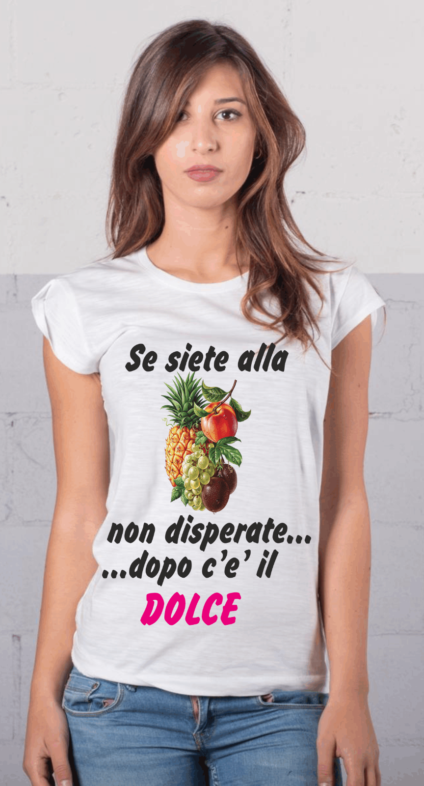 MAGLIETTE FIAMMATE  MODELLO MANICHE ARRICCIATE E CLASSICO: DOLCE
