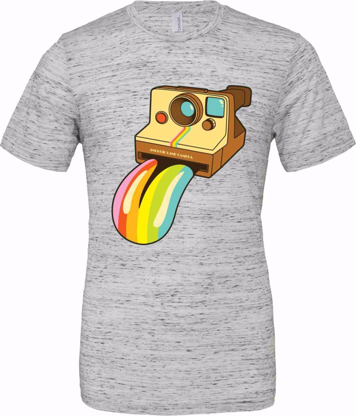 T-shirt unisex Poly-Cotton EFFETTO MARMO con stampa titolo:KODAKF