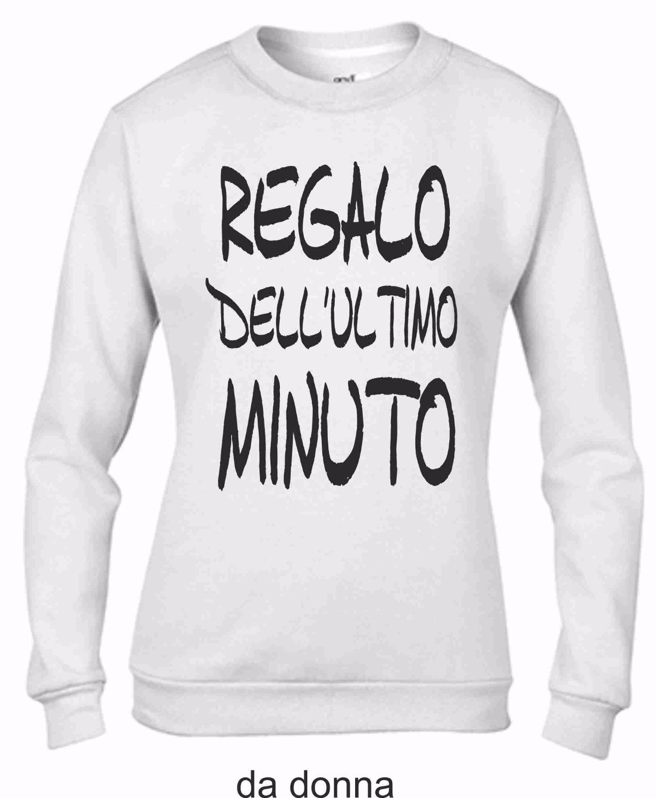 Felpa da girocollo Fashion DA DONNA CON STAMPA: REGALO