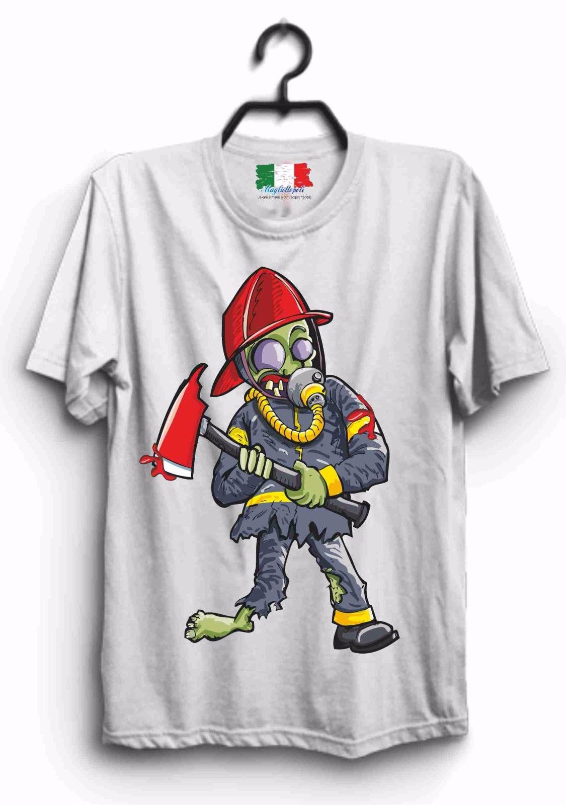 MAGLIETTA IN 100% COTONE UOMO/DONNA NERD: FIRE