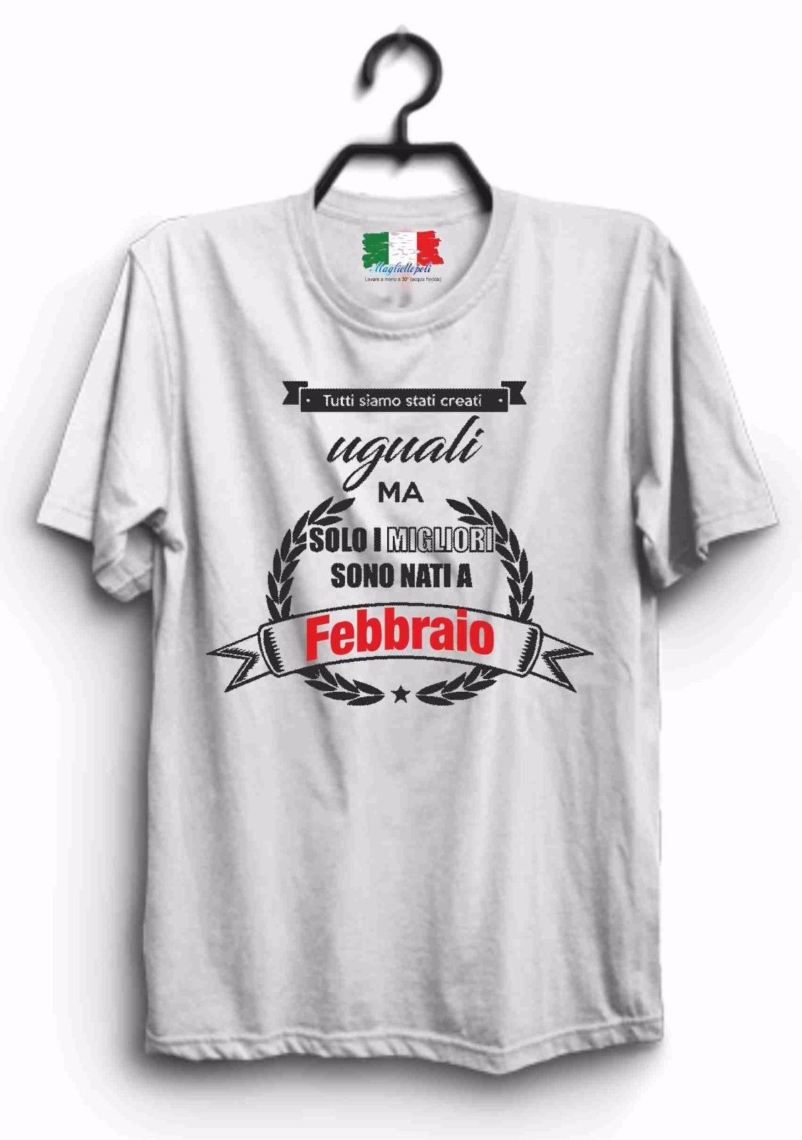 MAGLIETTA UOMO/DONNA PER COMPLEANNI "SOLO I MIGLIORI"