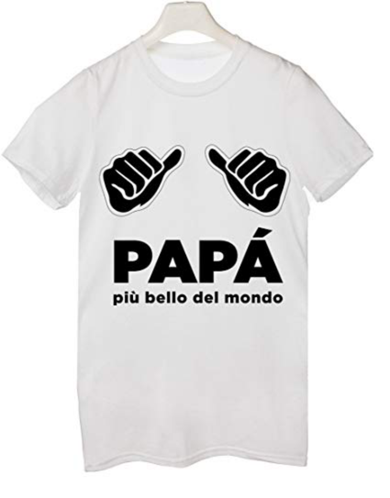 MAGLIETTA  IDEA REGALO PER LA FESTA DEL PAPA': BELLO