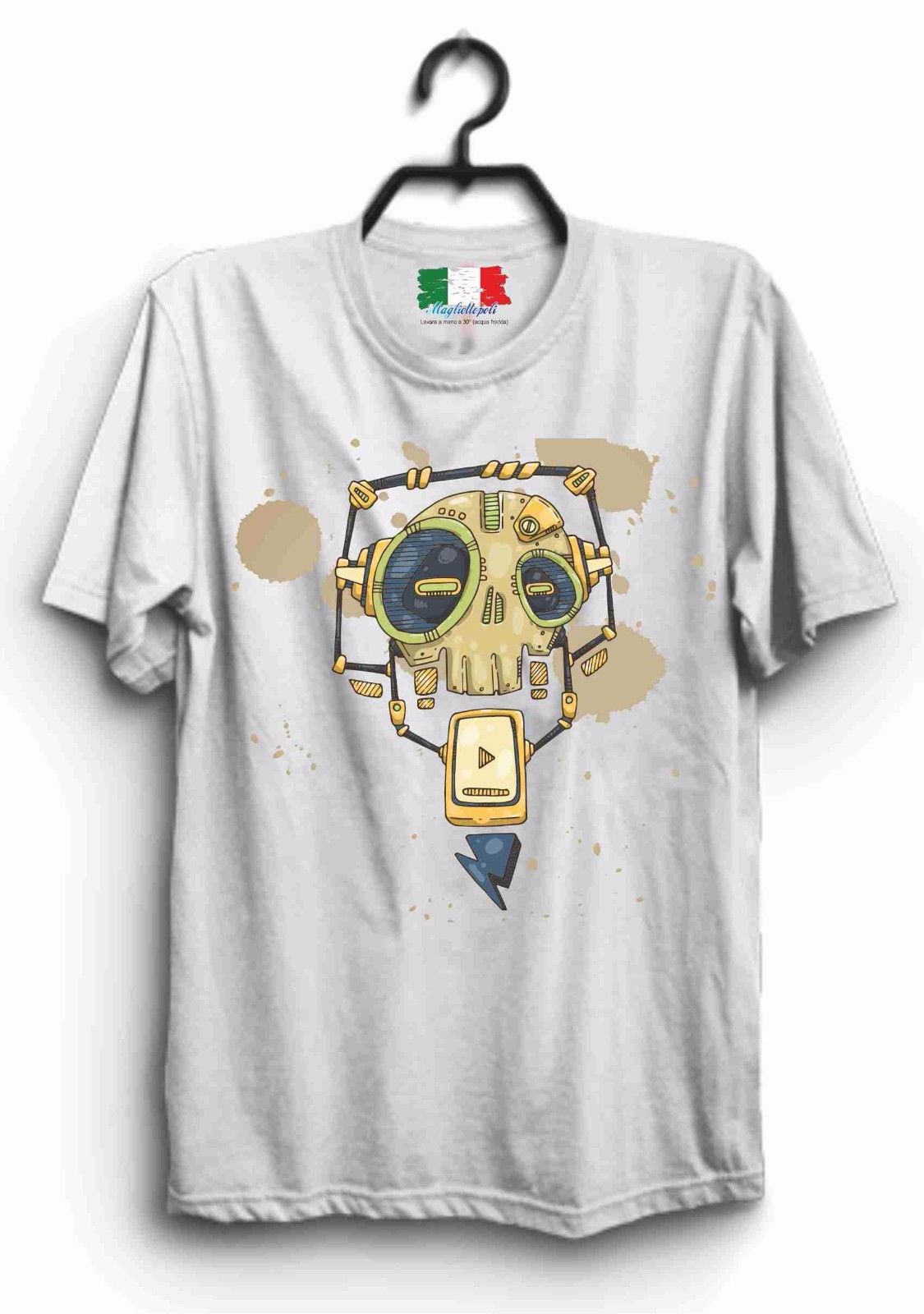 MAGLIETTA IN 100% COTONE UOMO/DONNA NERD: STRANO