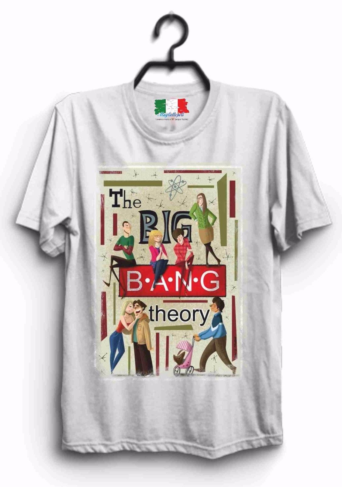 MAGLIETTA IN 100% COTONE UOMO/DONNA NERD: THEORY