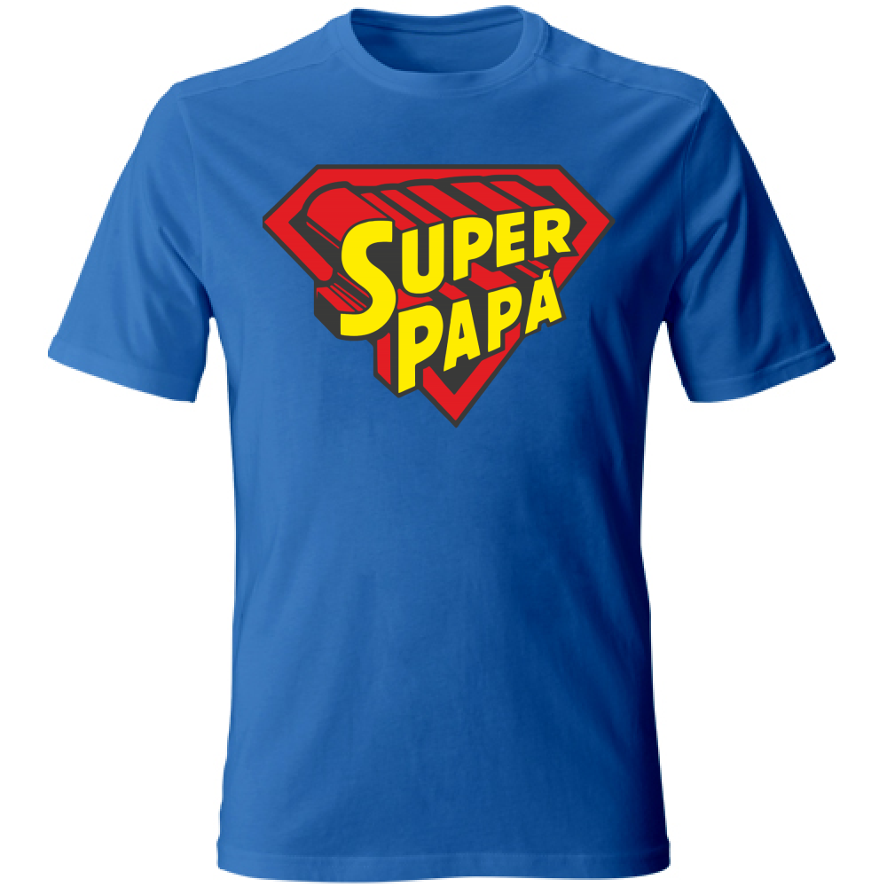 MAGLIETTA MADE IN ITALY IDEA REGALO PER LA FESTA DEL PAPA':SUPER ROYA
