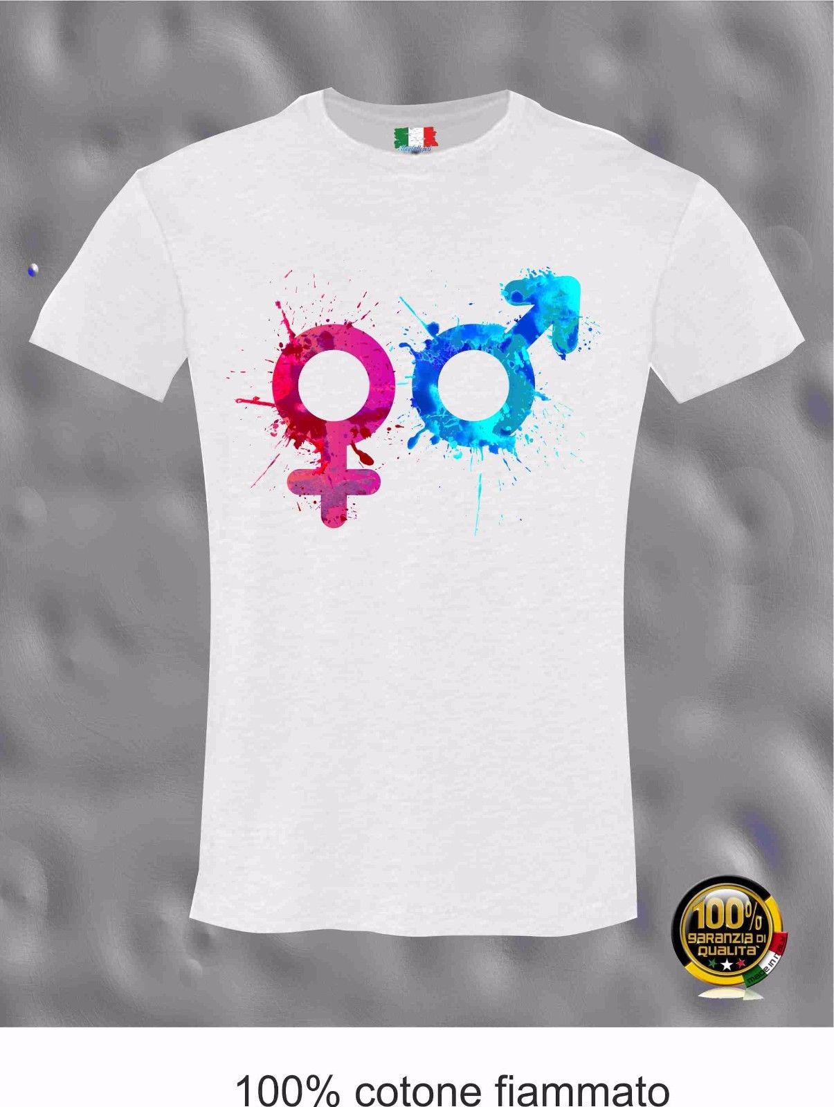 MAGLIETTA SEXY  DA DONNA IN 100% COTONE - COTONE FIAMMATO: POSITIVO
