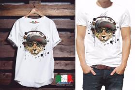 MAGLIETTA DA UOMO: COTONE FIAMMATO