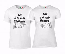 DUE MAGLIETTE YOU & ME - LOVE  ROME