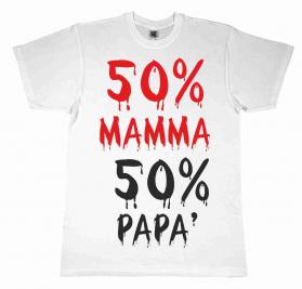 MAGLIETTA  DA BIMBO BIANCA CON STAM