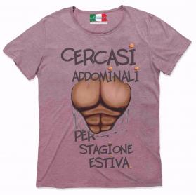 MAGLIETTA VINTAGE STAMPA: ADOMINALI